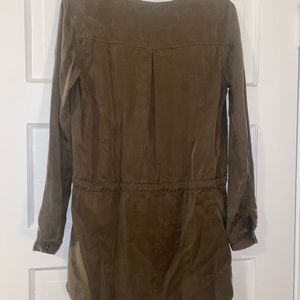 Olive Green Long Blouse